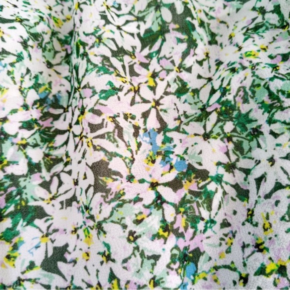 Banana Republic floral wrap botice tiered sleeveless maxi dress - Picture 7 of 7